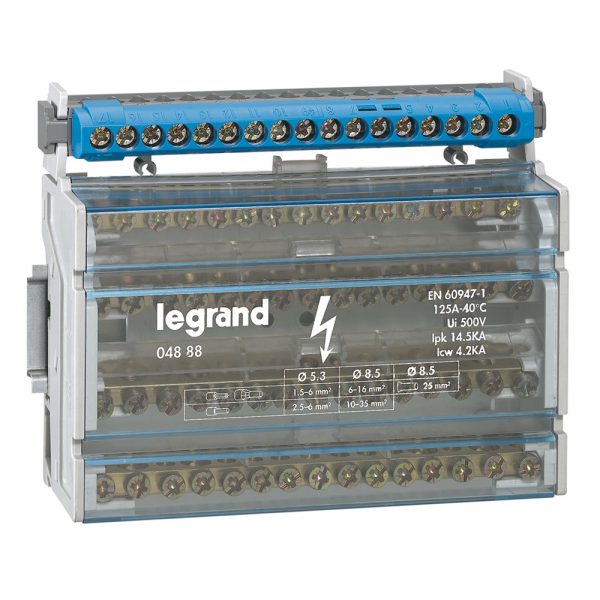 DIN RAIL DISTRIBUTION BLOCKS