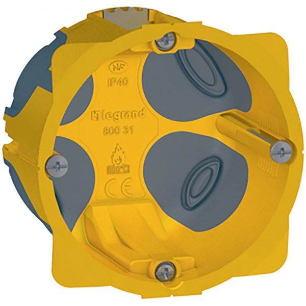 FLUSH MOUNTING BOXES FOR WIRING DEVICES