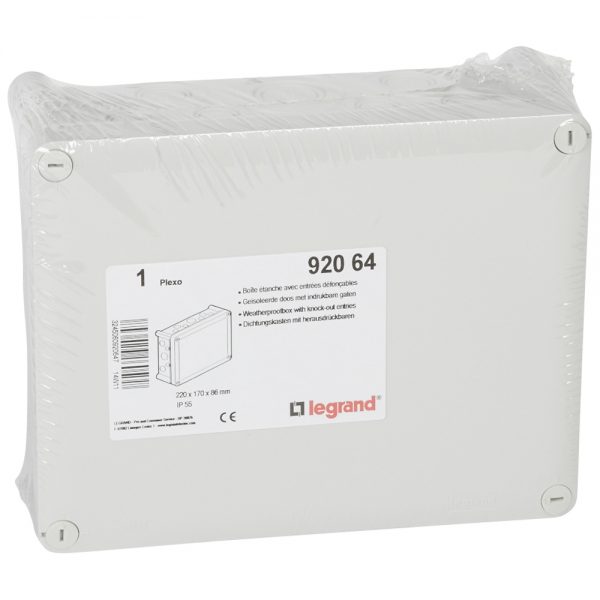 WEATHERPROOF PLEXO BOXES