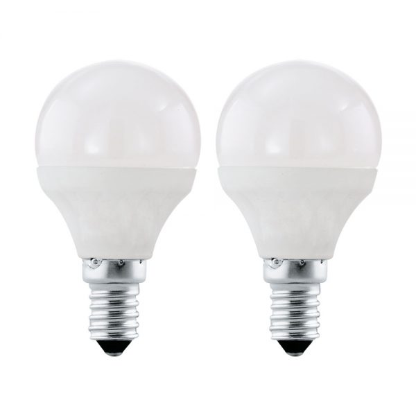 Becuri LED Bec Led E14 P45 4W 3000K  Set 2Buc- Eglo 10775