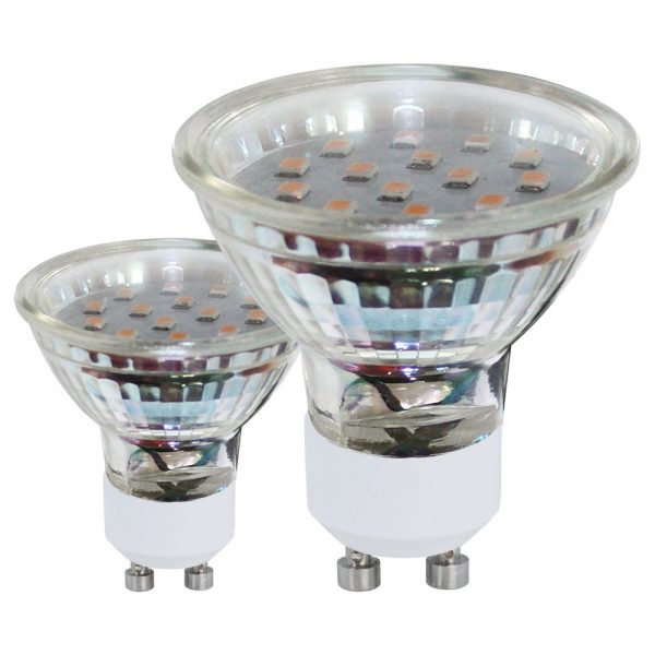 Set becuri EGLO 11427 - LED GU10 2X3W 240lm 3000K D50mm - Lumina calda