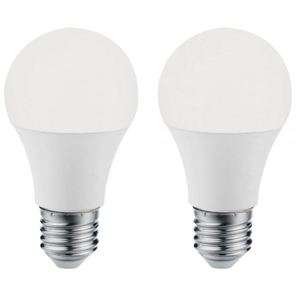 Set becuri EGLO 11486 - LED E27 2X12W 1055lm 4000K D60mm - Lumina neutra
