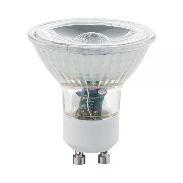Set becuri EGLO 11511 - LED GU10 2X5W 400lm 3000K D50mm - Lumina calda