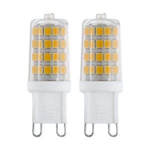 Set becuri EGLO 11674 - LED G9 2X3W 360lm 3000K D17mm - Lumina calda