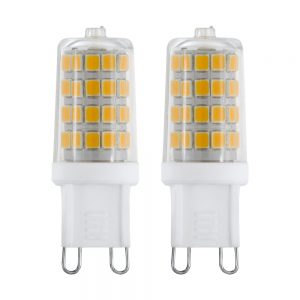 Set becuri EGLO 11675 - LED G9 2X3W 360lm 4000K D17mm - Lumina neutra