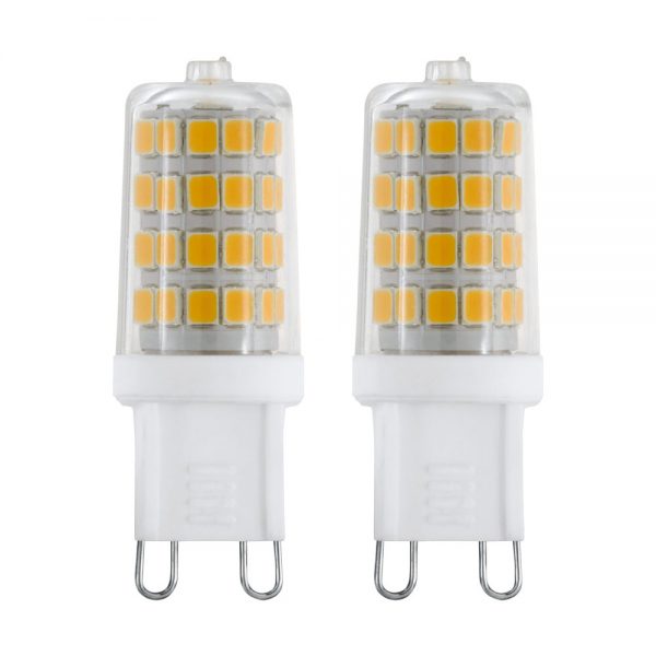 Set becuri EGLO 11675 - LED G9 2X3W 360lm 4000K D17mm - Lumina neutra