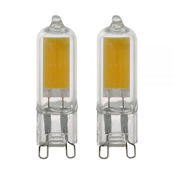 Set becuri EGLO 11676 - LED G9 2X2W 200lm 3000K D14mm - Lumina calda