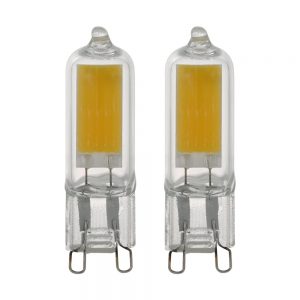 Set becuri EGLO 11677 - LED G9 2X2W 200lm 4000K D14mm - Lumina neutra