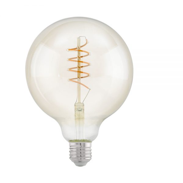 Bec EGLO 11683 - LED E27 4W 260lm 2200K D125mm - Lumina calda - Chihlimbar