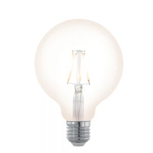 Becuri LED Lm-E27-Led G95 4W Klar 2200K 1Stk Eglo 11707