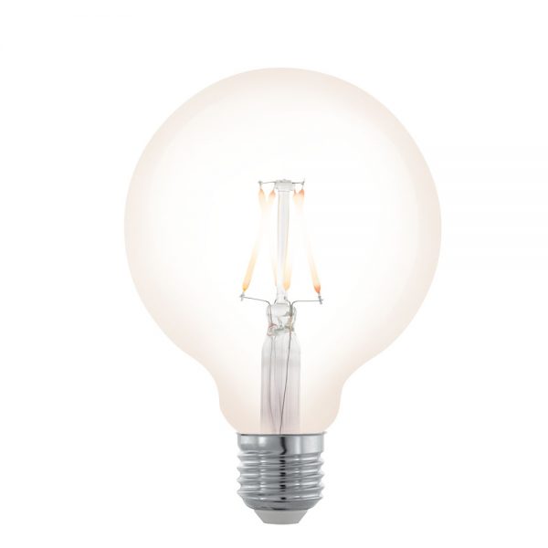 Becuri LED Lm-E27-Led G95 4W Klar 2200K 1Stk Eglo 11707