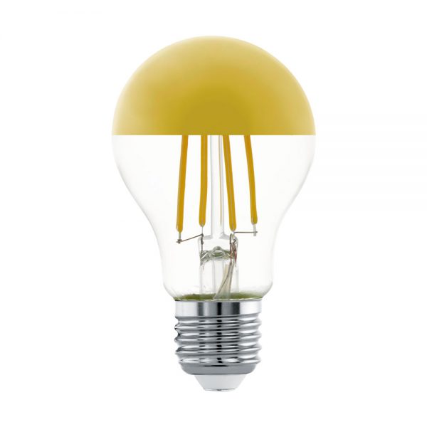 Bec EGLO 11835 - LED E27 7W 806lm 2700K D60mm - Lumina calda - Auriu