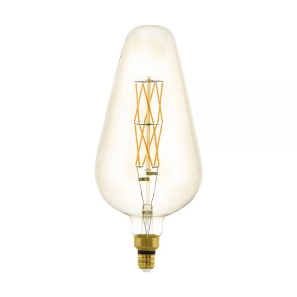 Bec dimabil EGLO 11838 - LED E27 8W 806lm 2100K D166mm - Lumina calda - Chihlimbar