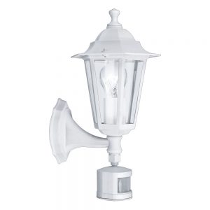 Aplica exterior EGLO LATERNA 5 22464 - E27 1X60W IP44 - Sticla - Alb