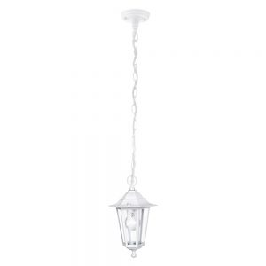 Corpuri de iluminat exterior Pendul Exterior 1 Bec E27 Alb 'Laterna5' Eglo 22465