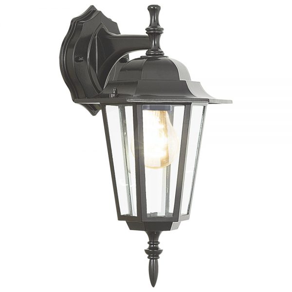Aplica exterior EGLO LATERNA 4 22467 - E27 1X60W IP44 - Sticla - Negru