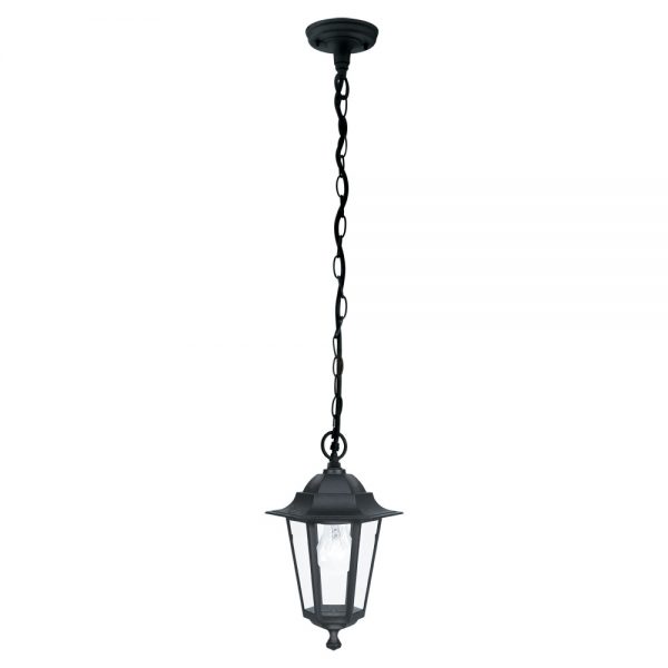 Pendul exterior EGLO LATERNA 4 22471 - E27 1X60W IP44 D205mm - Transparent