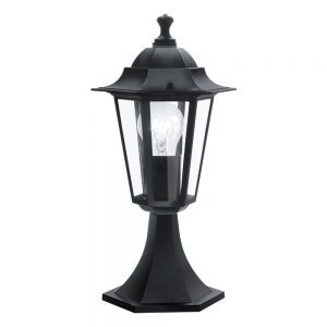Stalp exterior EGLO LATERNA 4 22472 - E27 1X60W IP44 D195mm - Negru
