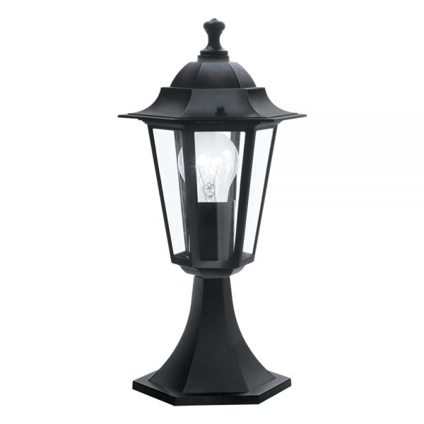 Stalp exterior EGLO LATERNA 4 22472 - E27 1X60W IP44 D195mm - Negru