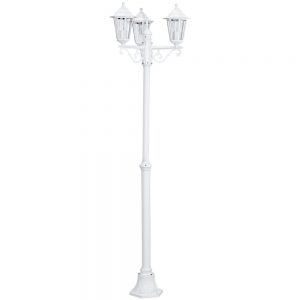 Stalp exterior EGLO LATERNA 5 22996 - E27 3X60W IP44 D535mm - Alb