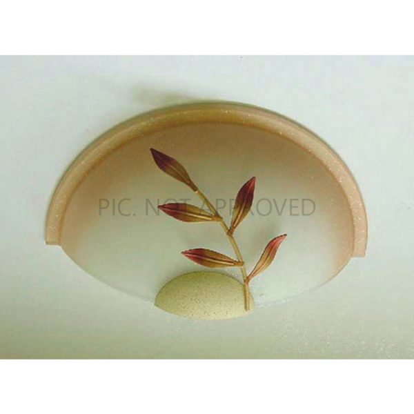 Corpuri de iluminat Wl-1 Beige M-Blatter Rot-Braun 'Luca'Fr Eglo 25354