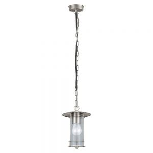 Corpuri de iluminat exterior Pendul Exterior 1 Bec E27 Inox-Clar 'Lis Eglo 30186