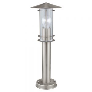 Stalp exterior EGLO LISIO 30187 - E27 1X60W IP44 D175mm - Inox