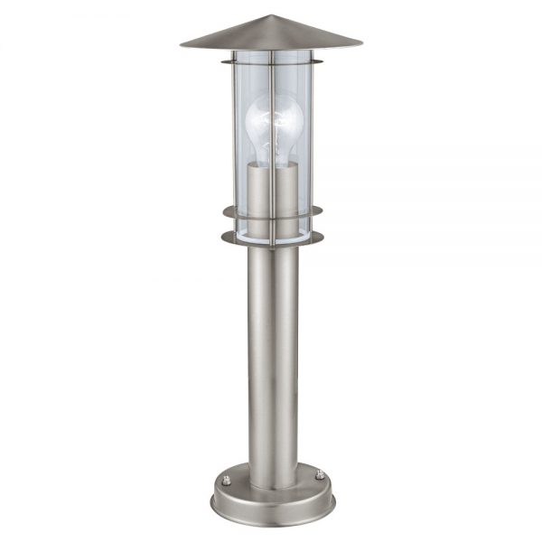 Stalp exterior EGLO LISIO 30187 - E27 1X60W IP44 D175mm - Inox