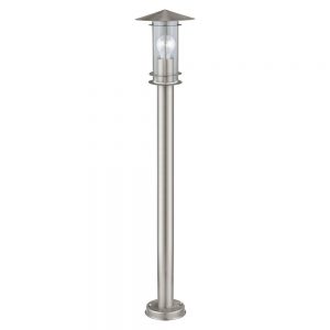 Stalp exterior EGLO LISIO 30188 - E27 1X60W IP44 D175mm - Inox