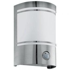 Aplica exterior EGLO CERNO 30192 - E27 1X40W IP44 - Sticla satinata - Inox