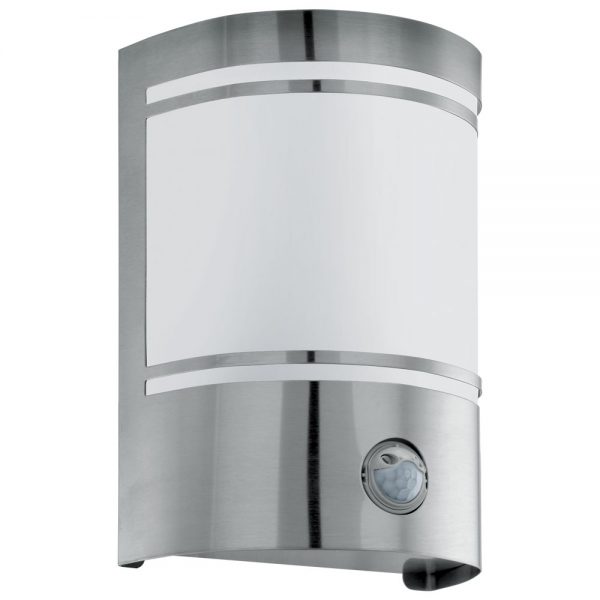 Aplica exterior EGLO CERNO 30192 - E27 1X40W IP44 - Sticla satinata - Inox