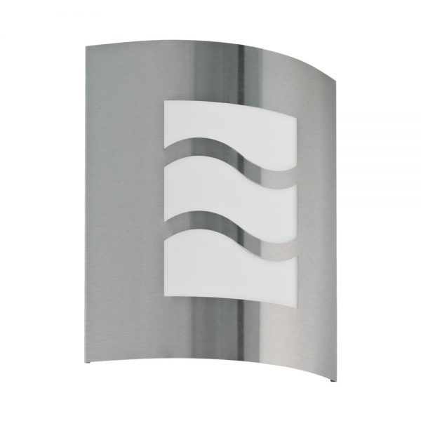 Corpuri de iluminat exterior Aplica 1 Bec E27 Inox 'City 1' Eglo 30193