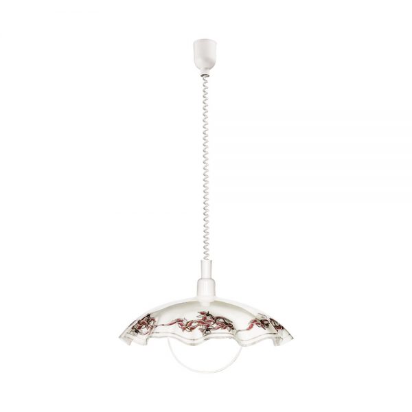 Pendul EGLO VETRO 3041 - E27 1X60W D420mm - Violet - Negru - Alb