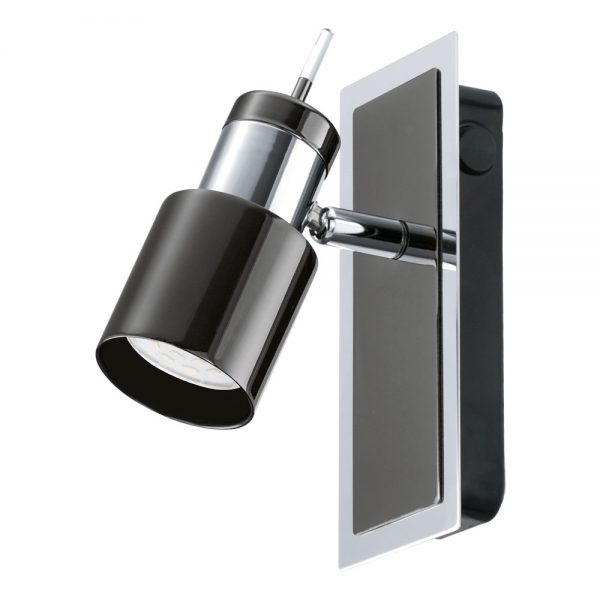 Aplica EGLO DAVIDA 1 30832 - GU10 1X5W - Otel - Nichel Nero