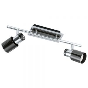 Plafoniera EGLO DAVIDA 1 30833 - GU10 2X5W - Otel - Nichel Nero