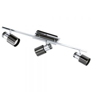 Plafoniera EGLO DAVIDA 1 30834 - GU10 3X5W - Otel - Nichel Nero
