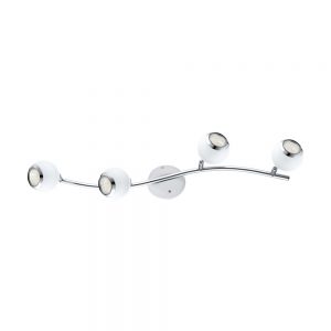Plafoniera EGLO BIMEDA 31004 - GU10 4X3W 3000K - Otel - Crom - Alb