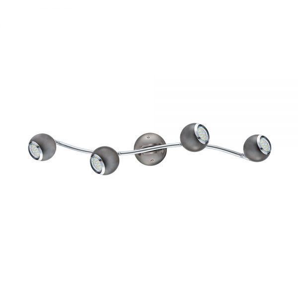Plafoniera EGLO BIMEDA 31008 - GU10 4X3W 3000K - Otel - Crom - Nichel Nero