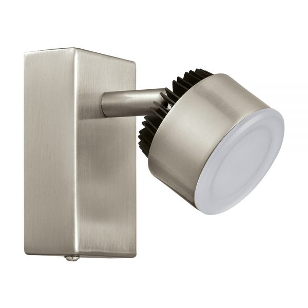 Spoturi iluminat Spot 1X6W Led Nichel Mat-Negru 'Armento Eglo 31481