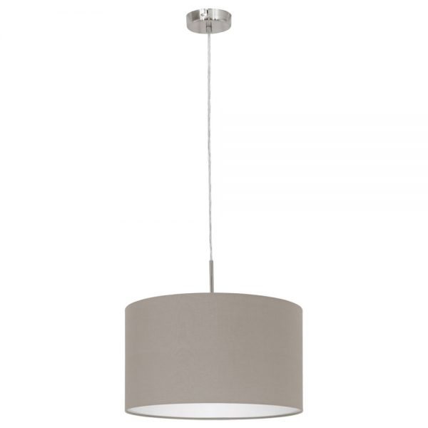 Pendul EGLO PASTERI 31572 - E27 1X60W D380mm - Gri Maroniu