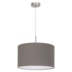 Pendul EGLO PASTERI 31574 - E27 1X60W D380mm - Maro Antracit