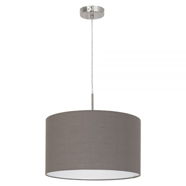 Pendul EGLO PASTERI 31574 - E27 1X60W D380mm - Maro Antracit
