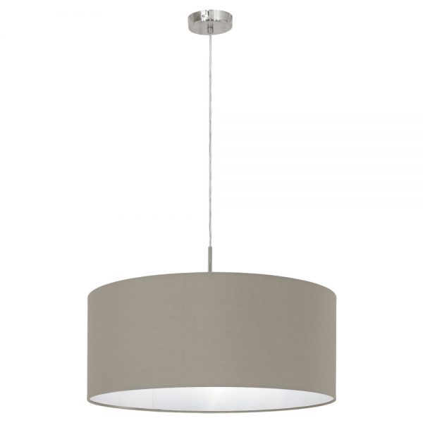 Pendul EGLO PASTERI 31576 - E27 1X60W D530mm - Gri Maroniu