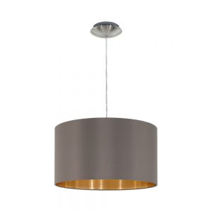 Pendul EGLO MASERLO 31603 - E27 1X60W D380mm - Auriu - Cappuccino