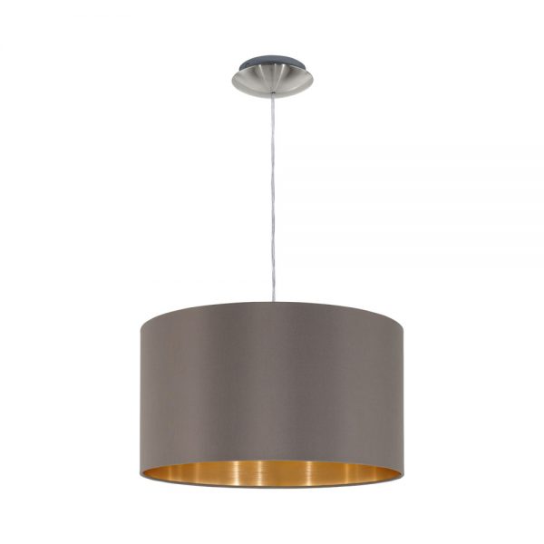 Pendul EGLO MASERLO 31603 - E27 1X60W D380mm - Auriu - Cappuccino