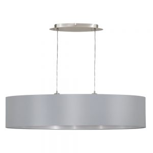 Corpuri de iluminat Lustra 2 Becuri E27 L-1000 Nichel Mat-Gr Eglo 31617