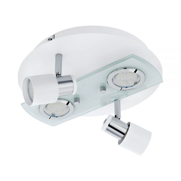 Aplice iluminat Wl-Dl-4 Weiss-Chrom 'Pawedo 1' Eglo 32002