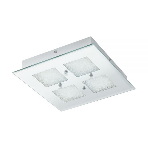 Aplice iluminat Led-Quadrat-4 Spiegel-Kristal'Palante' Eglo 32454