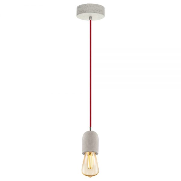 Iluminat Vintage Hl-1 E27 Betonoptik-Rot 'Yorth' Eglo 32532