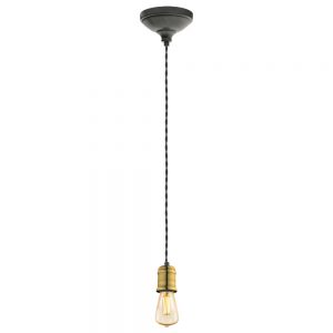 Iluminat Vintage Hl-1 E27 Schwarz-Gold-Schwarz 'Yorth' Eglo 32537